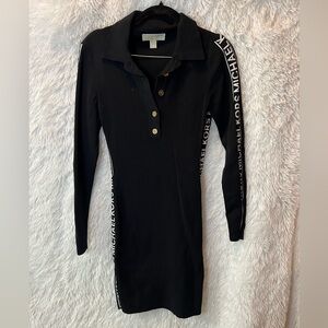 Michael Kors Black Long Sleeve Dress